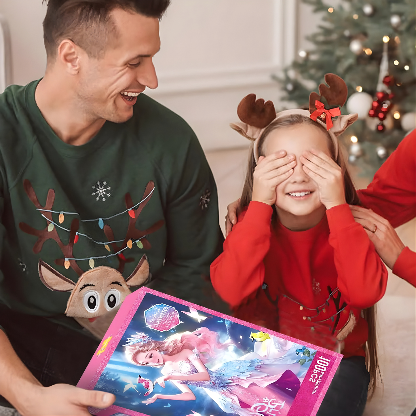 Georgie Porgy 100Pc Princess Glitter Puzzle (Lina Arlo)