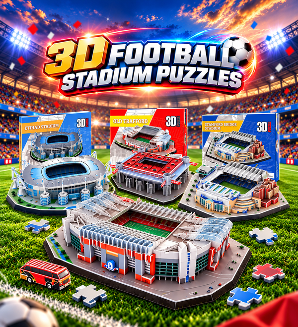 3D Foot Ball Stadium Puzzles