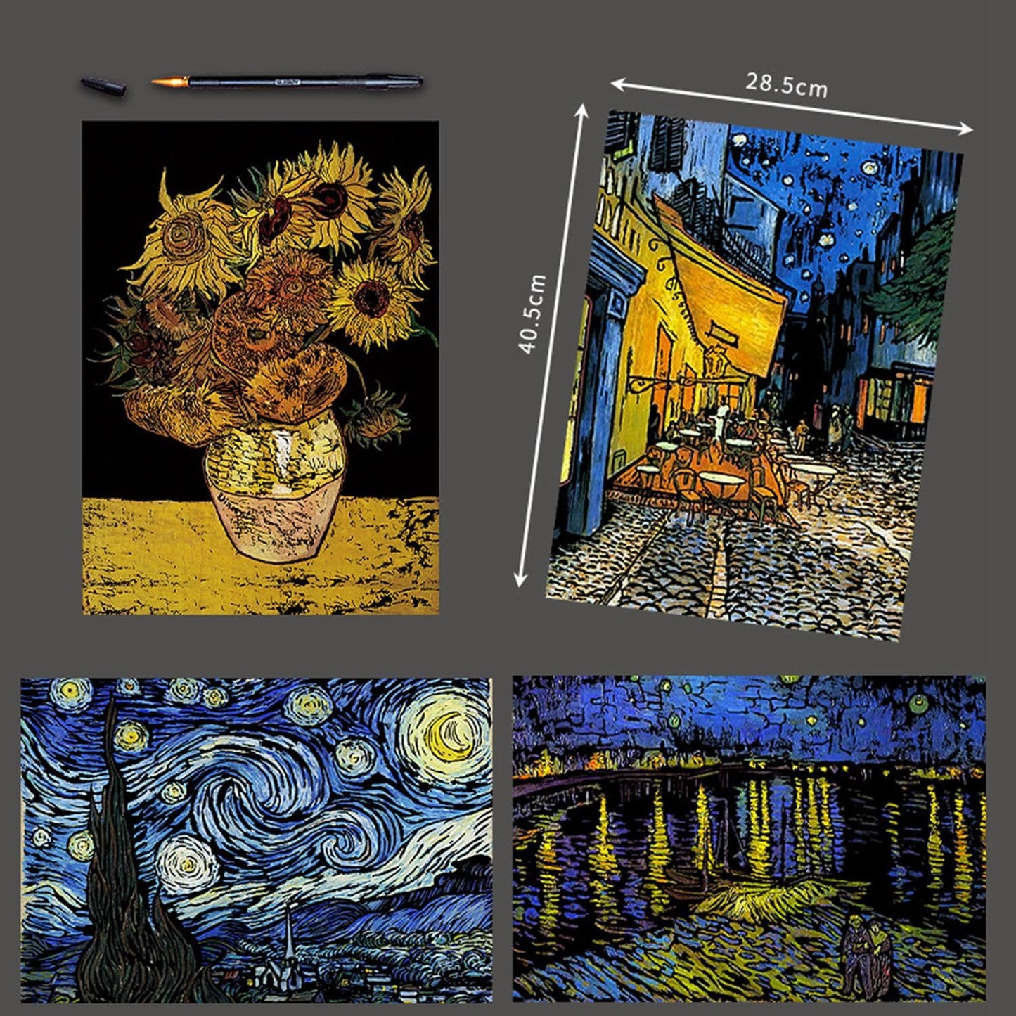 Scratch Art Cards - GeorgiePorgy