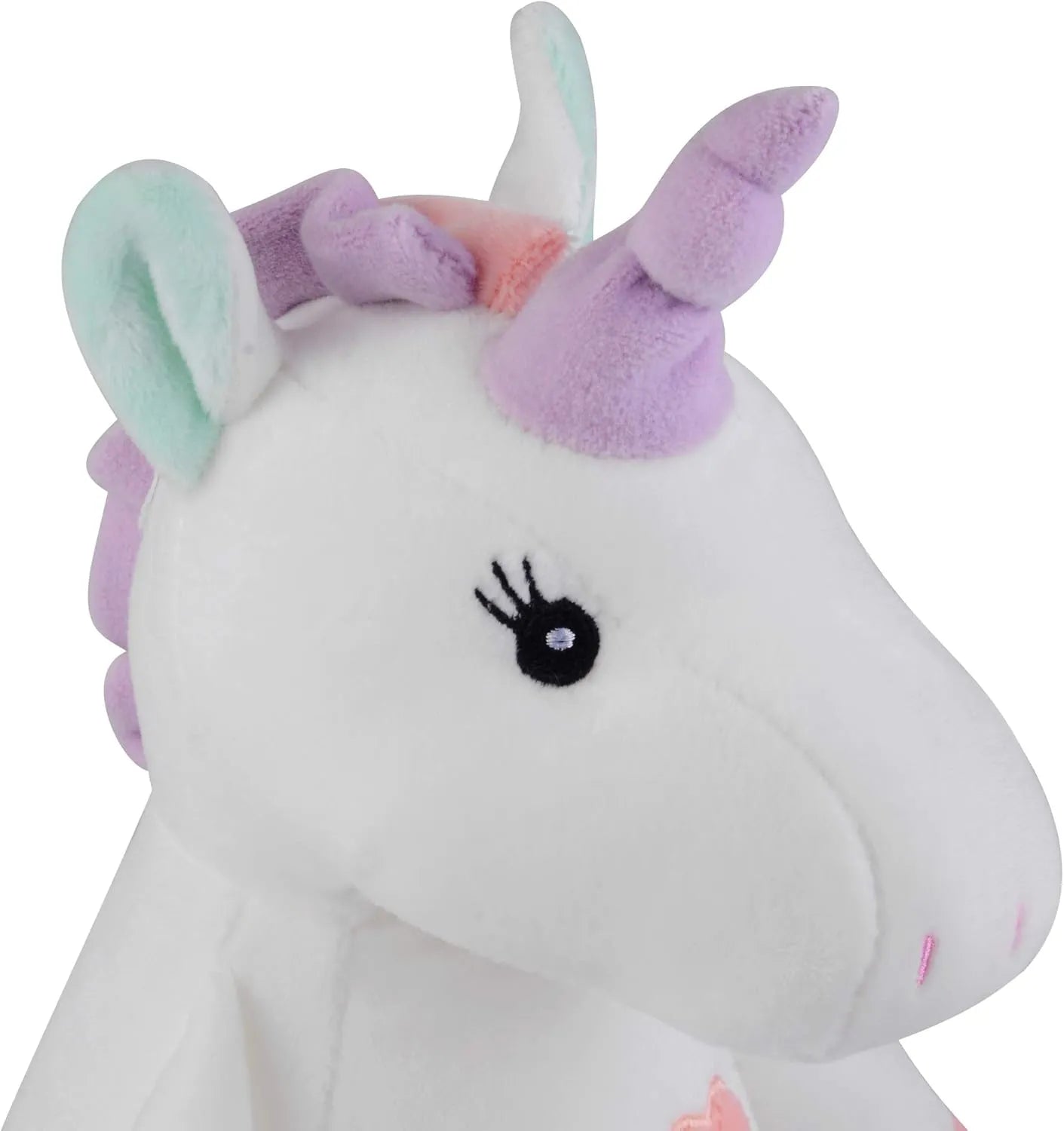 Georgie Porgy Unicorn Plush Pillow ā White 13