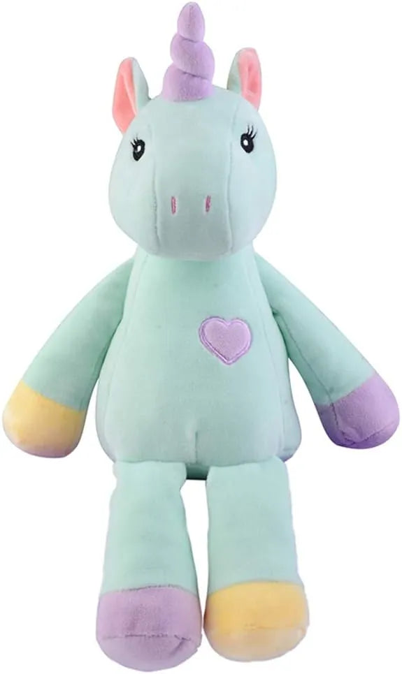 Georgie Porgy Unicorn Plush Pillow ā Green 13