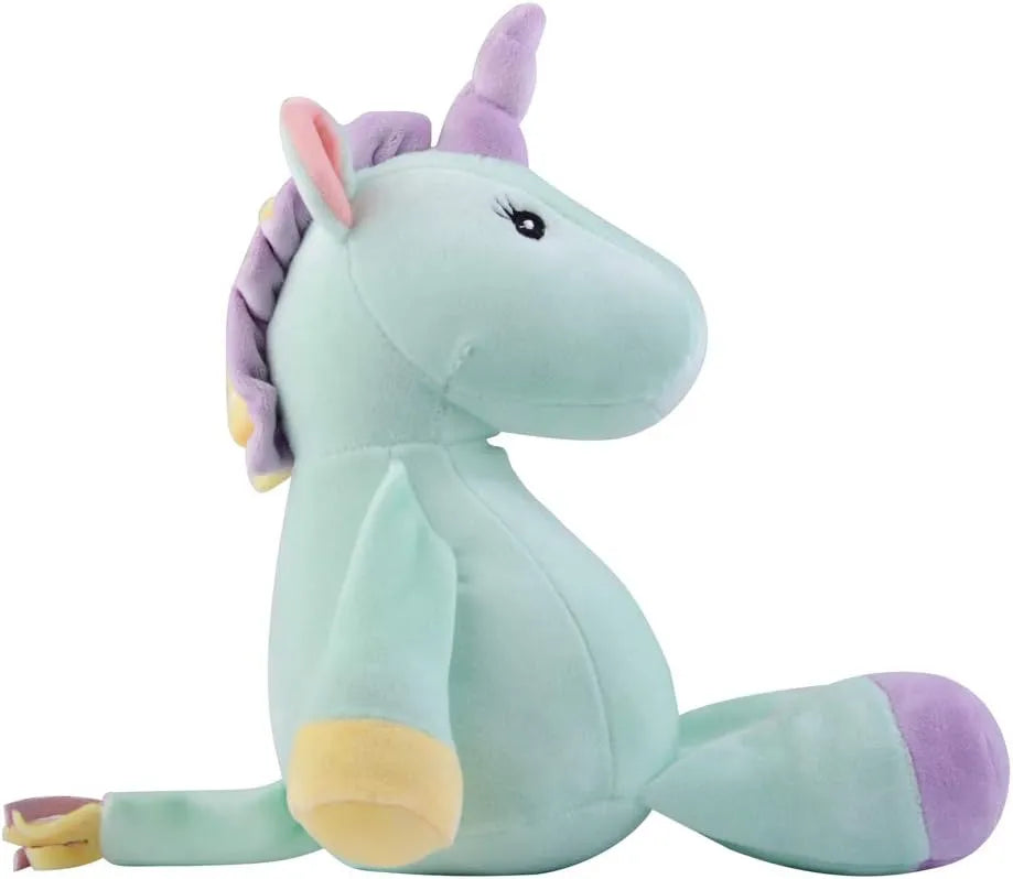 Georgie Porgy Unicorn Plush Pillow ā Green 13