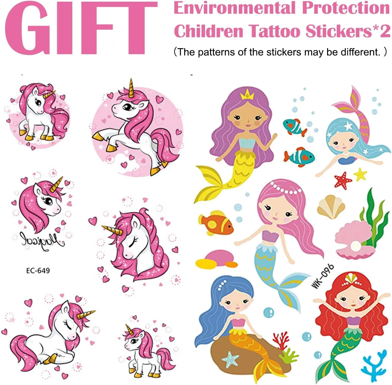 Toy Torch Projector 2 in 1 - Unicorn + Mermaid