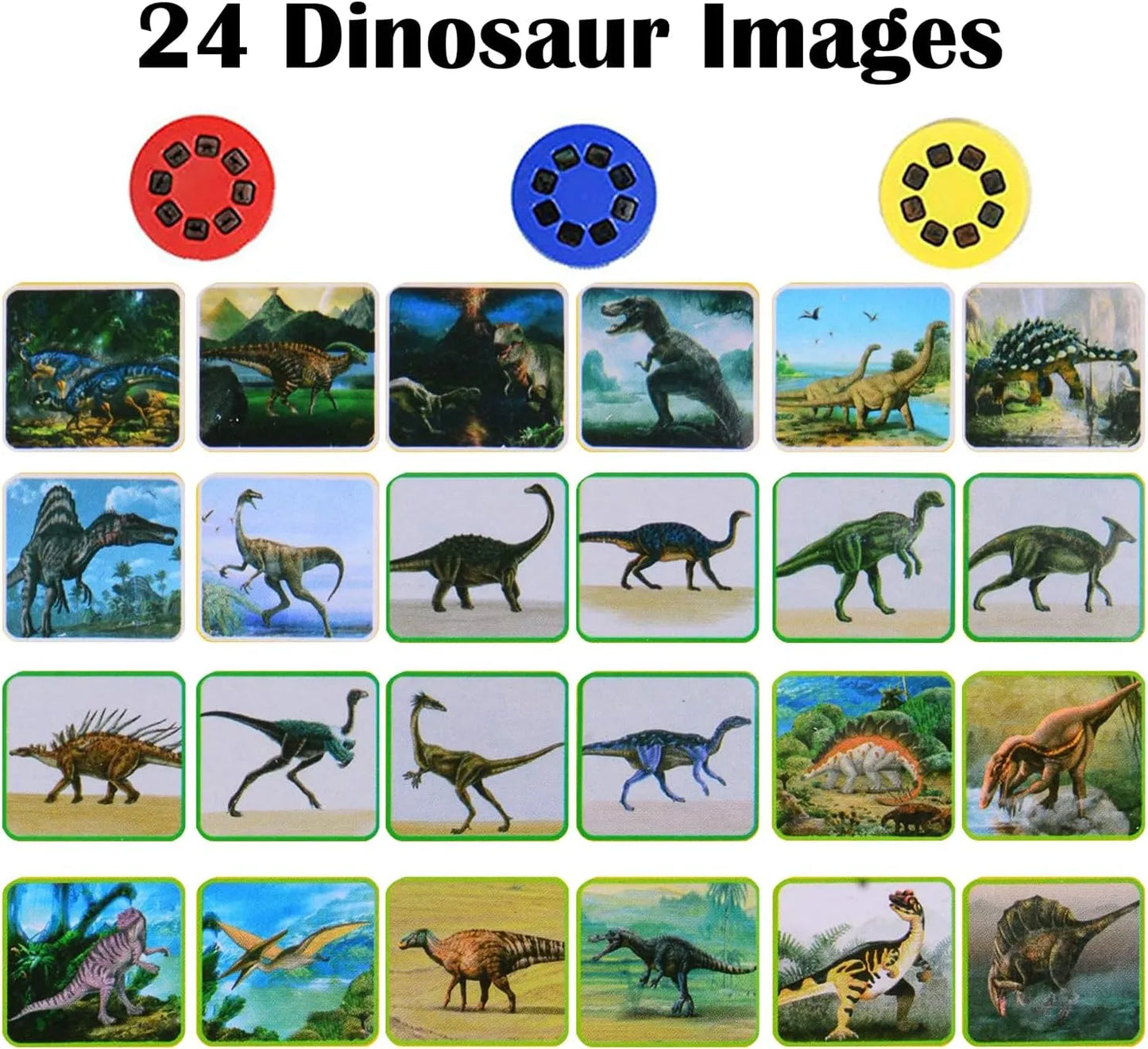 Toy Wall Ceiling Tent Torch Dinosaur