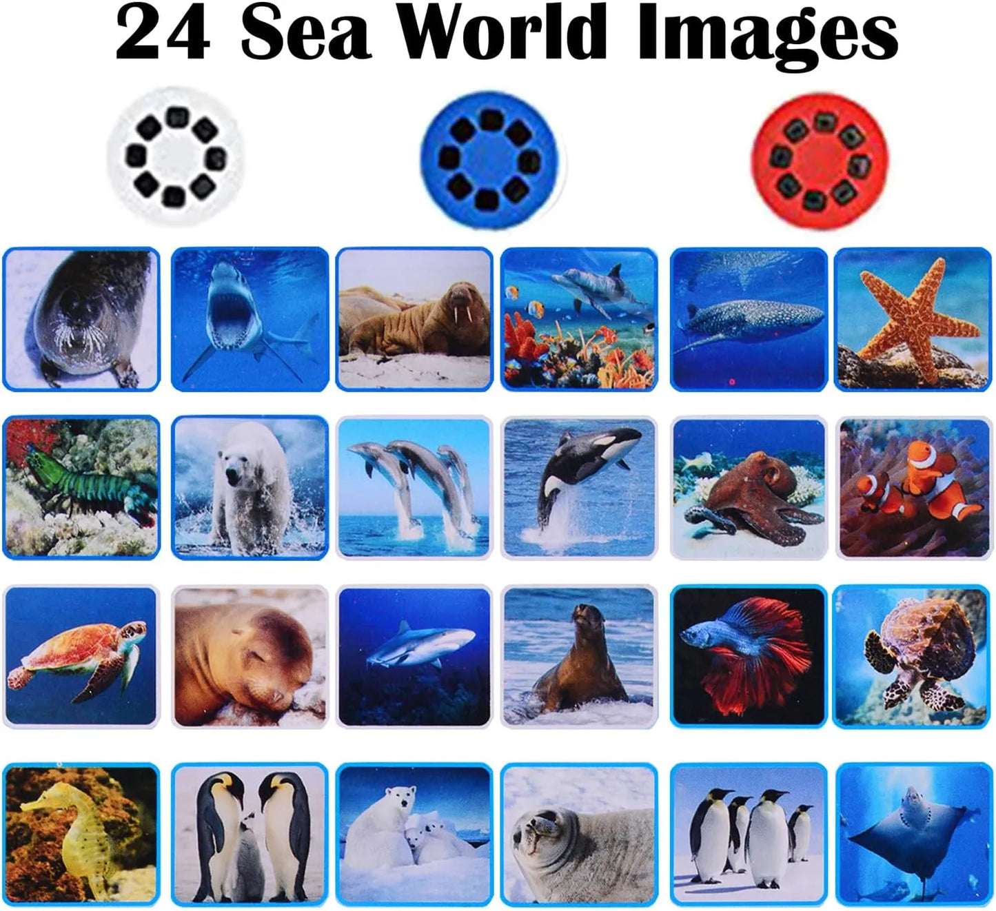 Toy Wall Ceiling Tent Torch Marine Creatures - Sea Animal