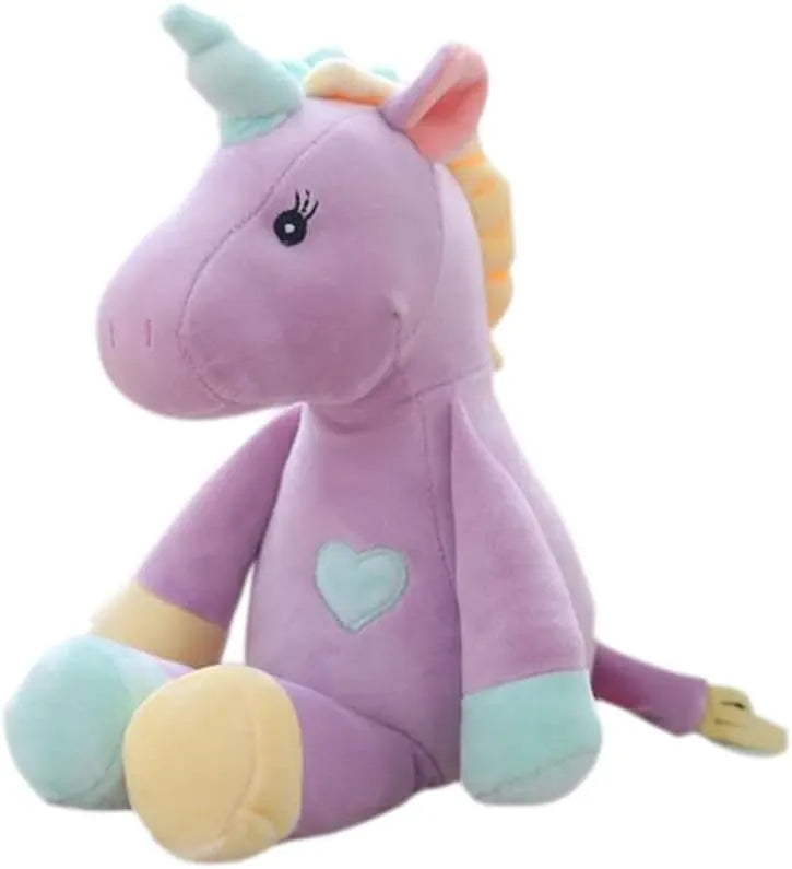 Georgie Porgy Unicorn Plush Pillow ā Purple 13