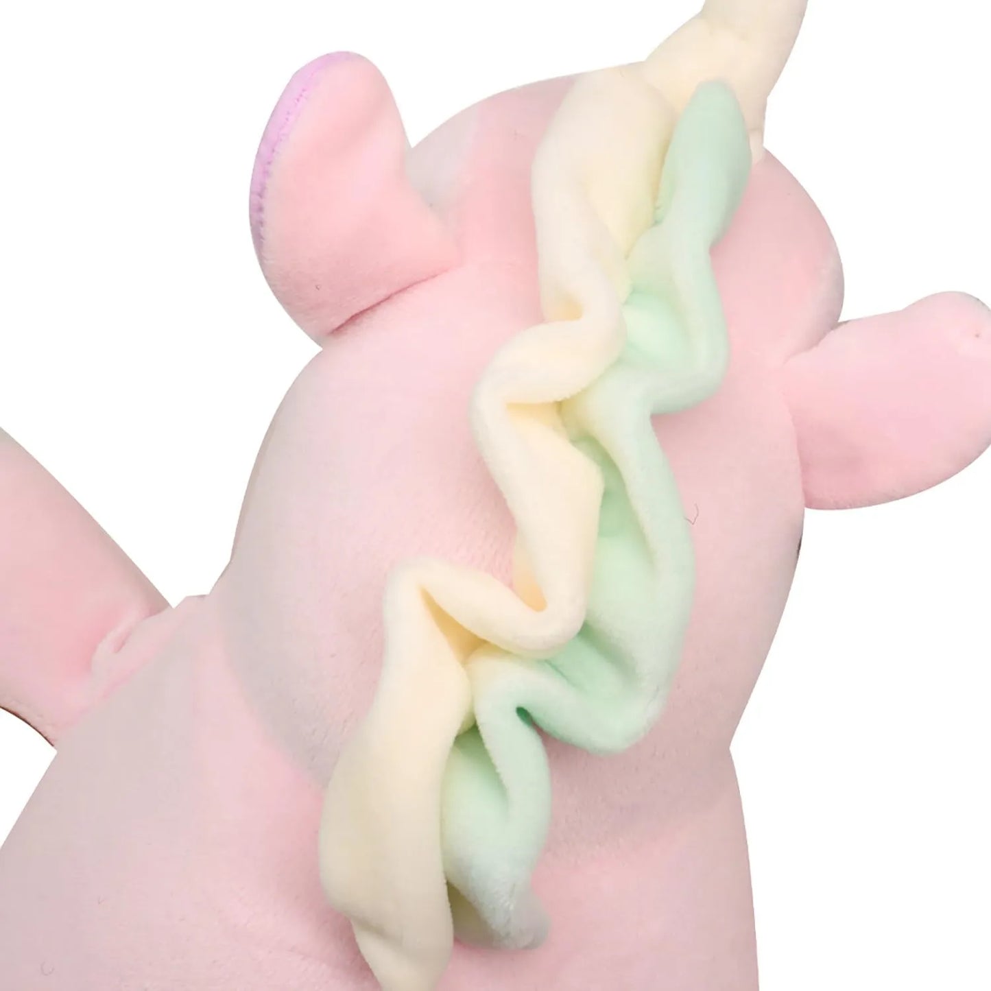 Georgie Porgy Unicorn Plush Pillow ā Light Pink 13