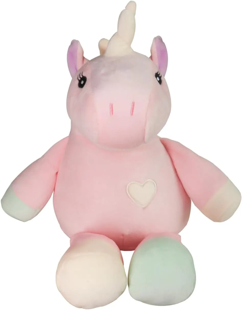 Georgie Porgy Unicorn Plush Pillow ā Light Pink 13