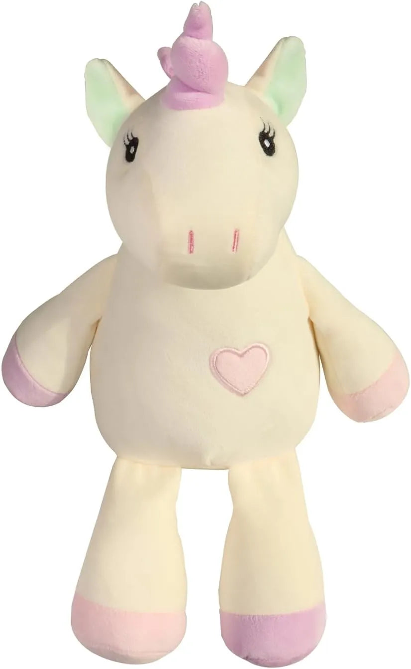 Georgie Porgy Unicorn Plush Pillow ā Cream 13