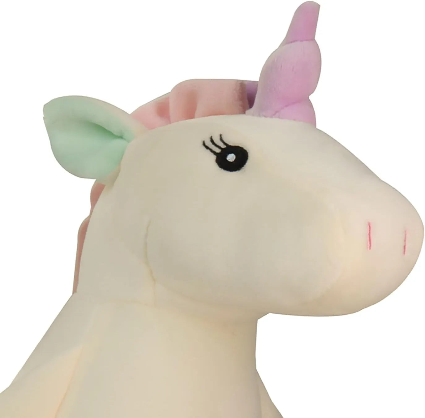 Georgie Porgy Unicorn Plush Pillow ā Cream 13
