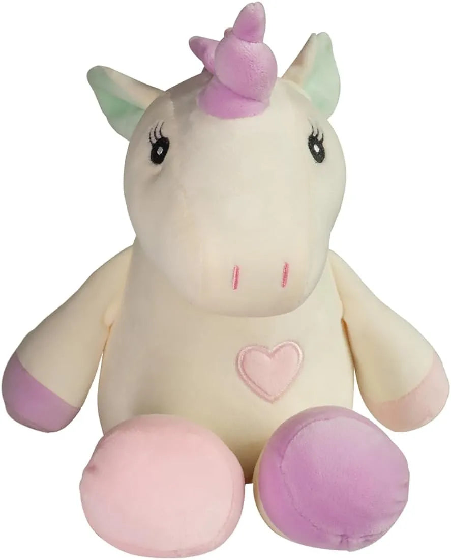 Georgie Porgy Unicorn Plush Pillow ā Cream 13