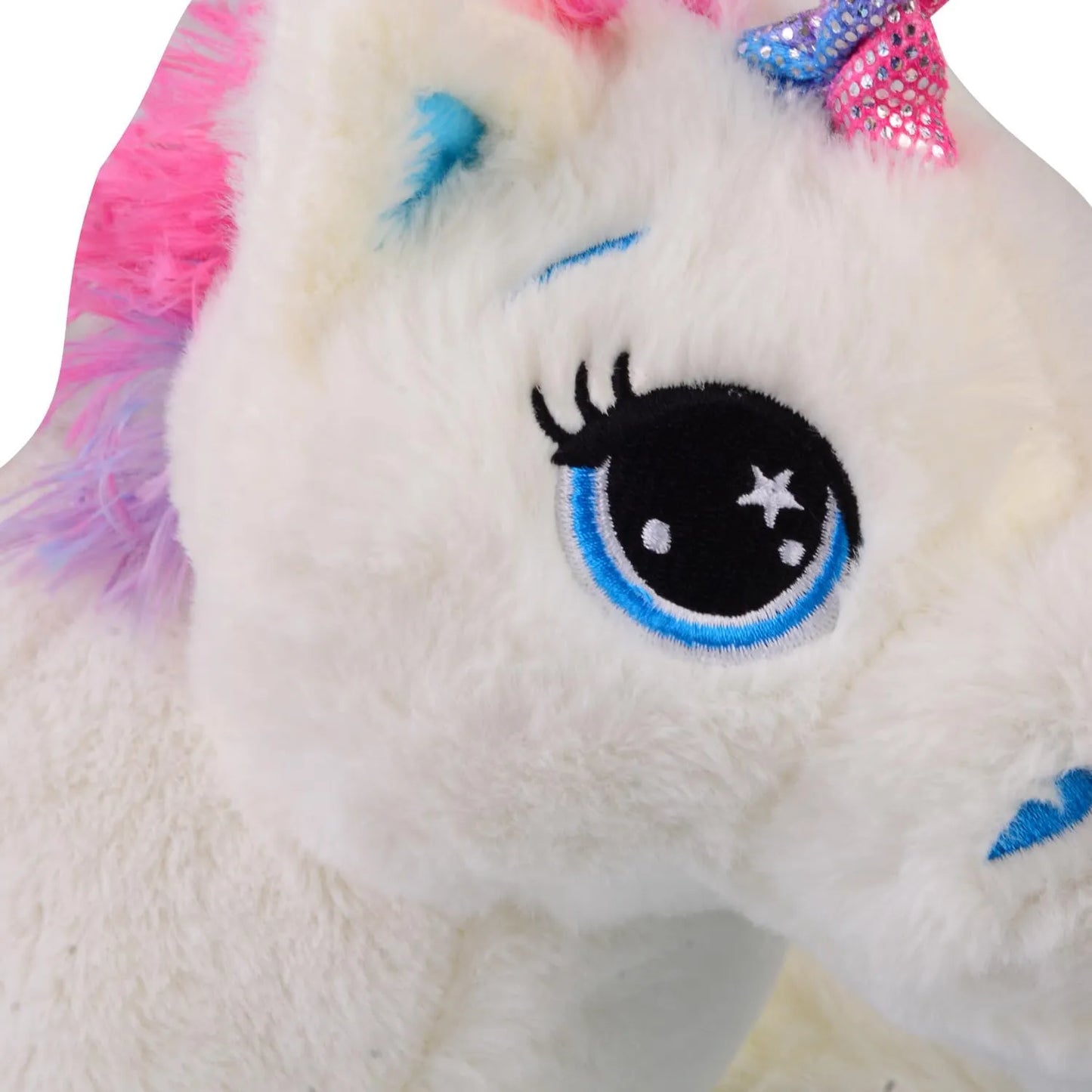 Georgie Porgy Plush Unicorn White 15 Inch Teddy