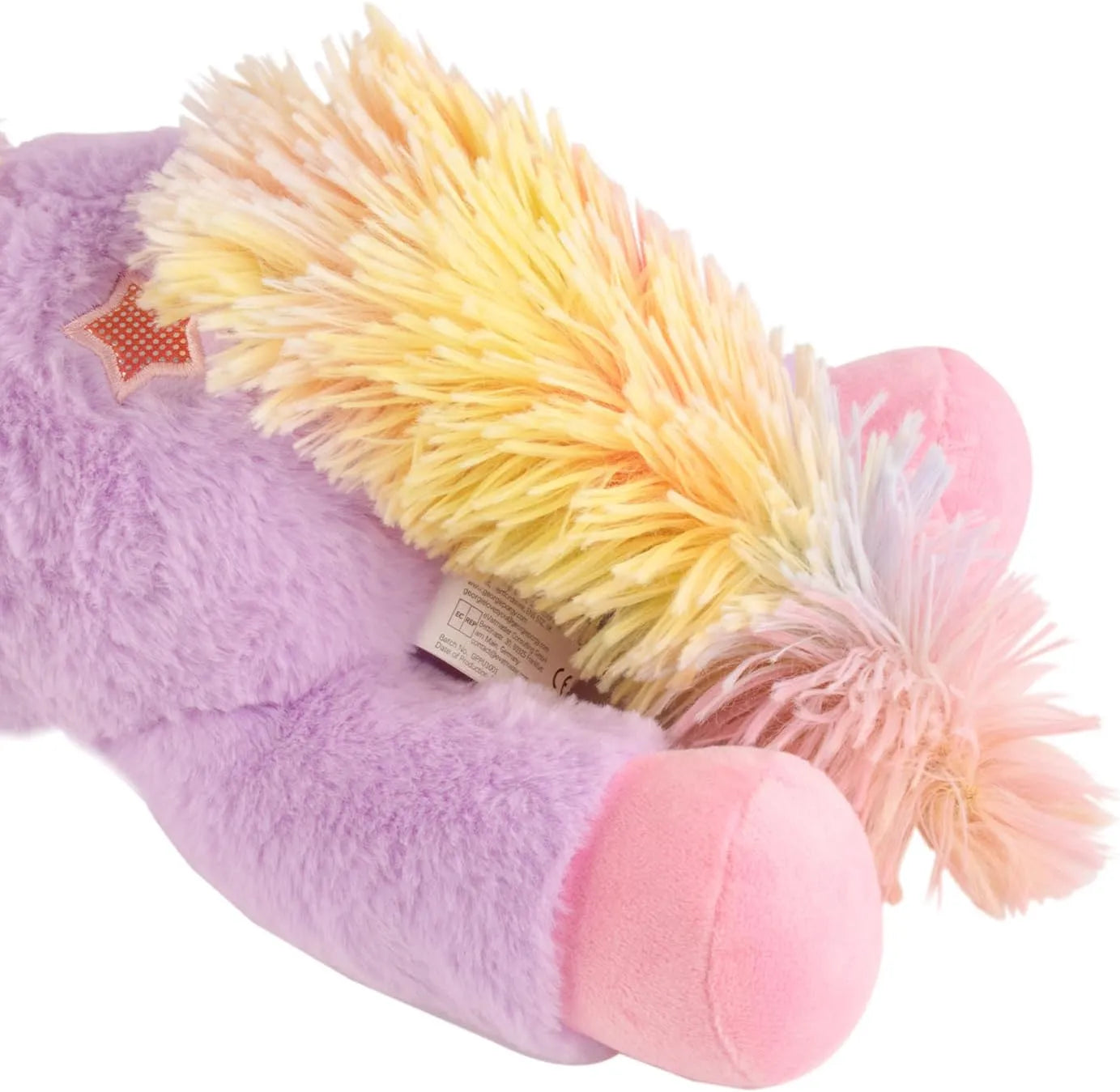 Plush Unicorn Toy Purple 15 Inch Teddy