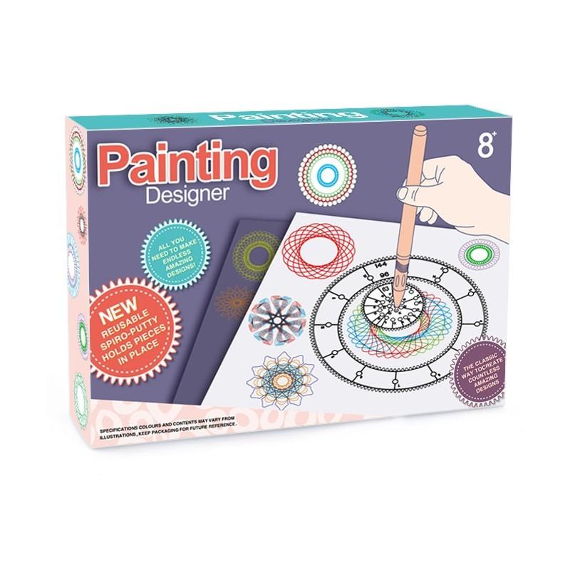  Spirograph — Design Set Boxed — Arts and Craft Kit — The  Classic Way to Make Countless Amazing Designs! — for Ages 8+ : Toys & Games