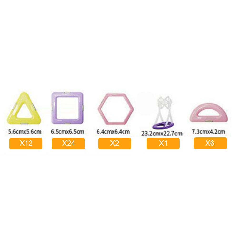 Magplayer Magnetic Carnival Set 52 pcs freeshipping - GeorgiePorgy