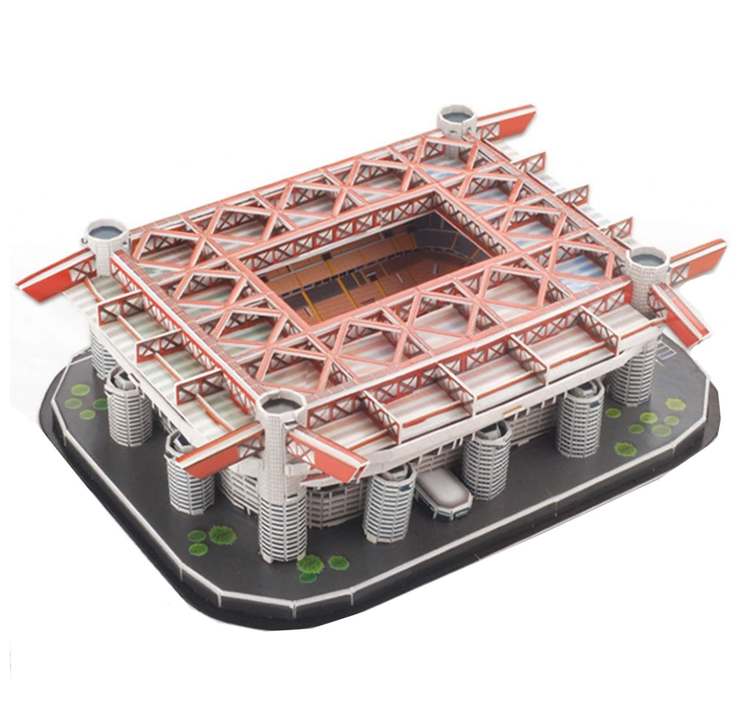 3D Stadio San Siro Staduim Jigsaw 139pcs freeshipping - GeorgiePorgy