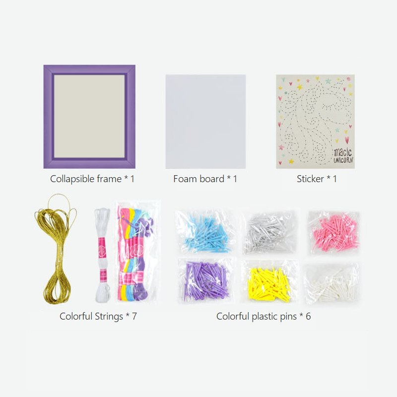 Unicorn String Art Kit freeshipping - GeorgiePorgy