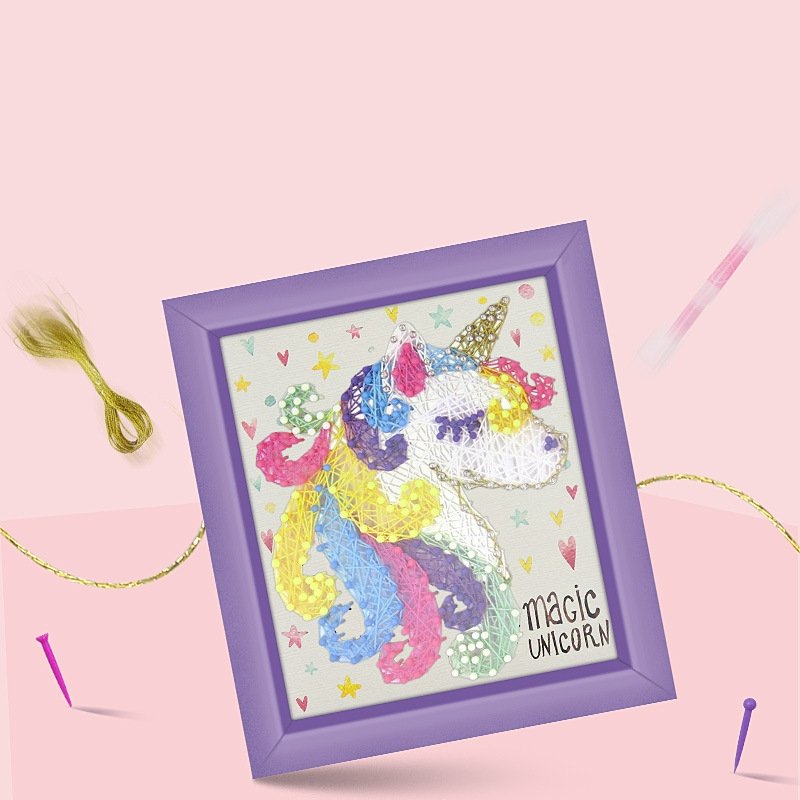 Unicorn String Art Kit freeshipping - GeorgiePorgy