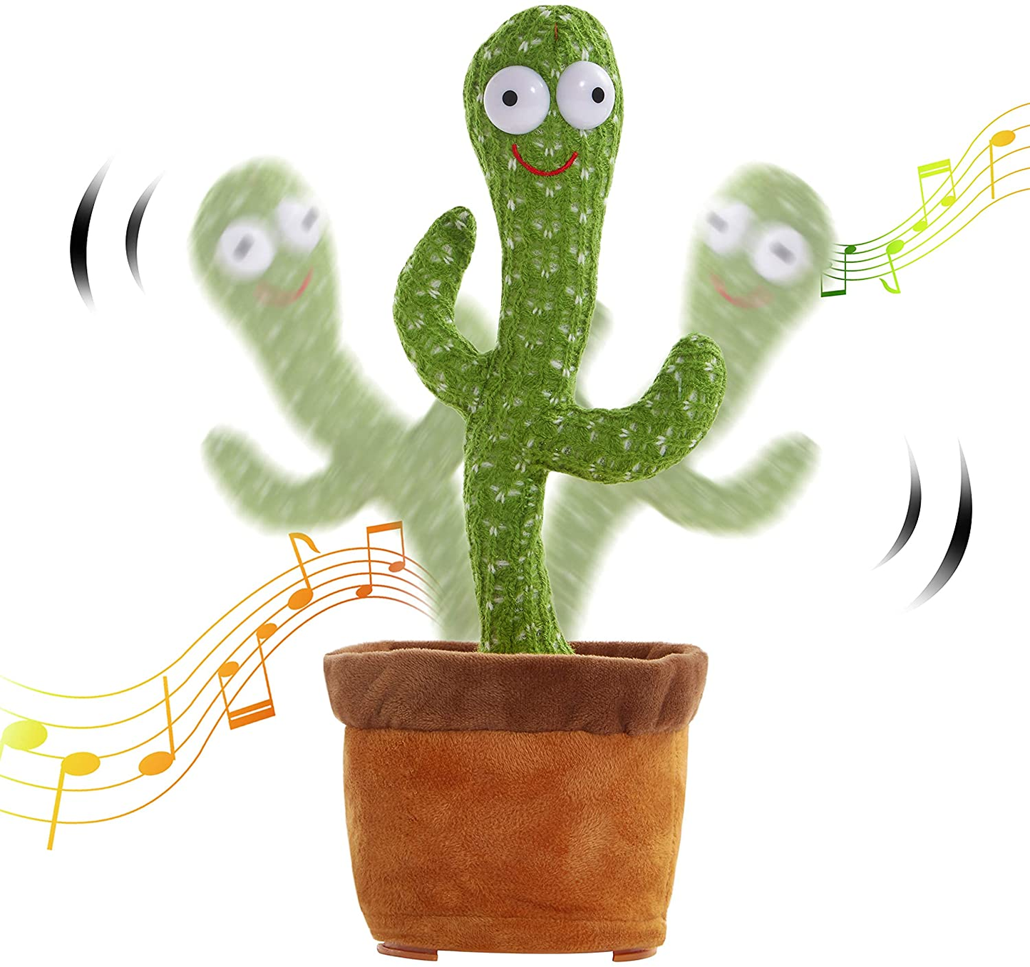 Singing and Dancing Cactus Funny Wriggle Soft Toy freeshipping - GeorgiePorgy