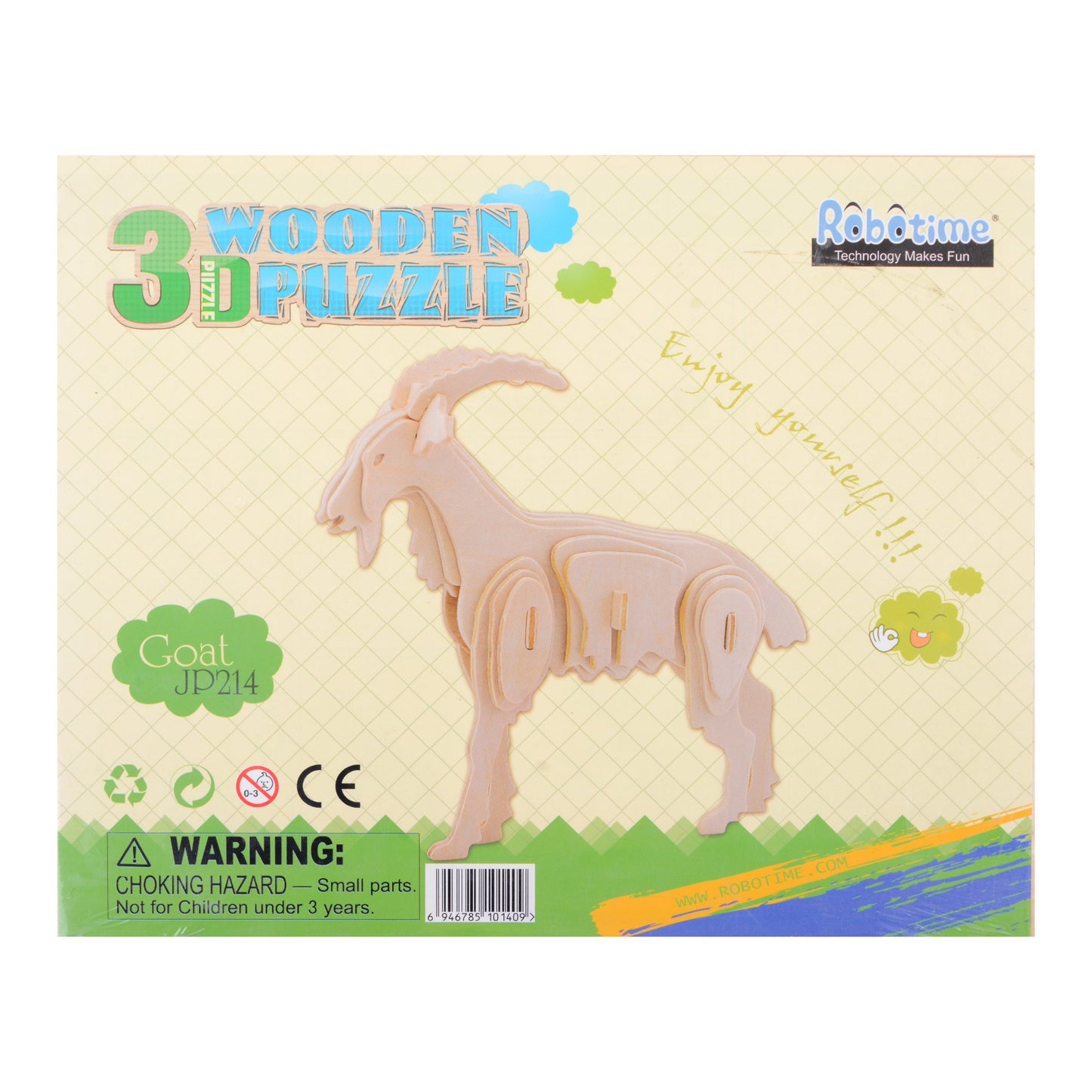 Robotime 3D Wooden Puzzle - JP214 Goat freeshipping - GeorgiePorgy