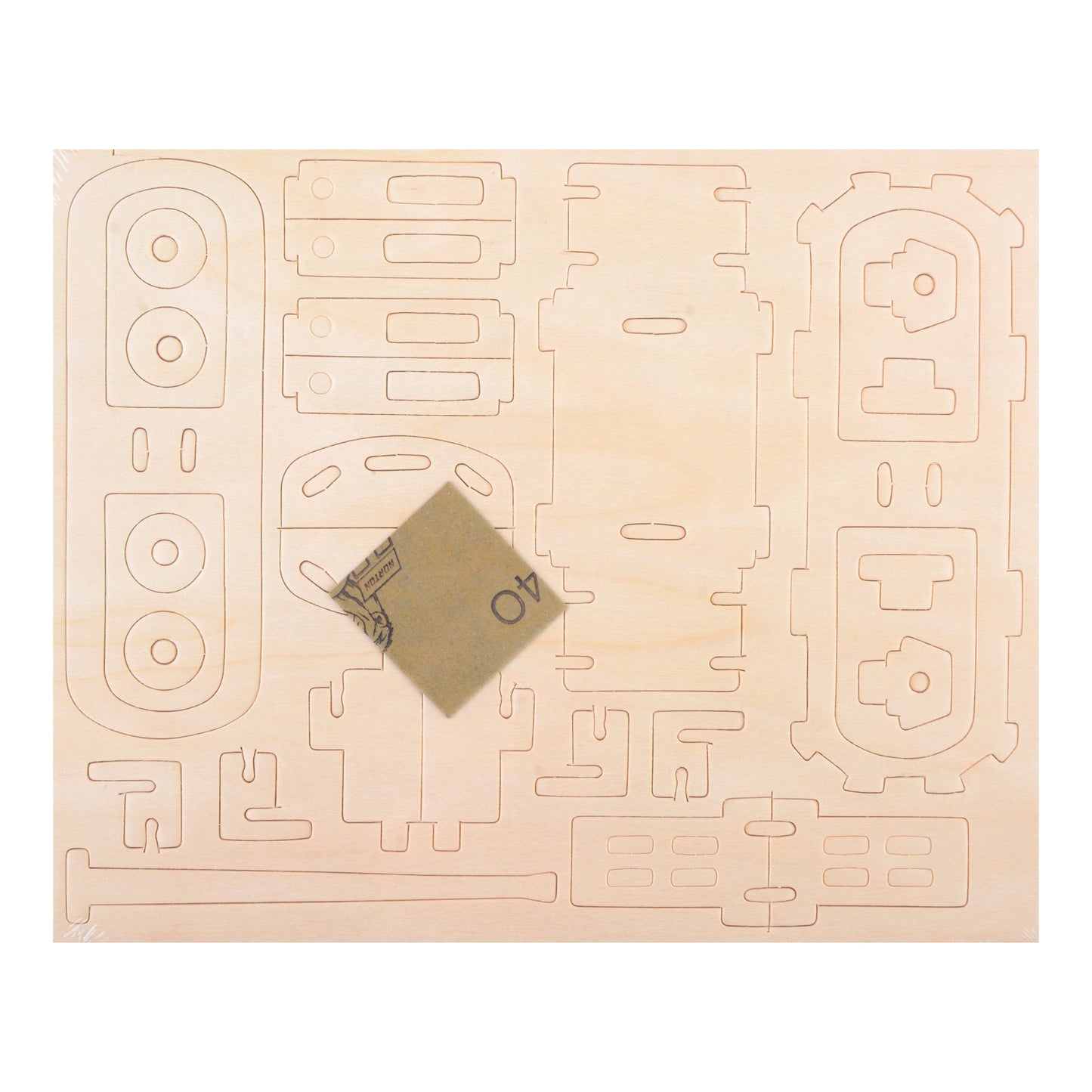 Robotime 3D Wooden Puzzle - JP268 Tram freeshipping - GeorgiePorgy