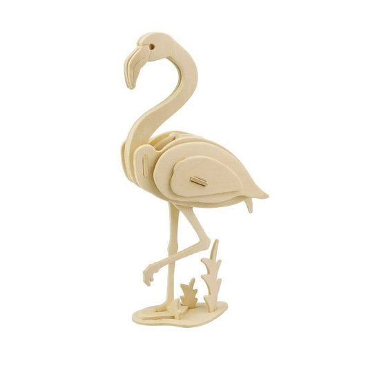 Robotime 3D Wooden Puzzle - JP269 Flamingo