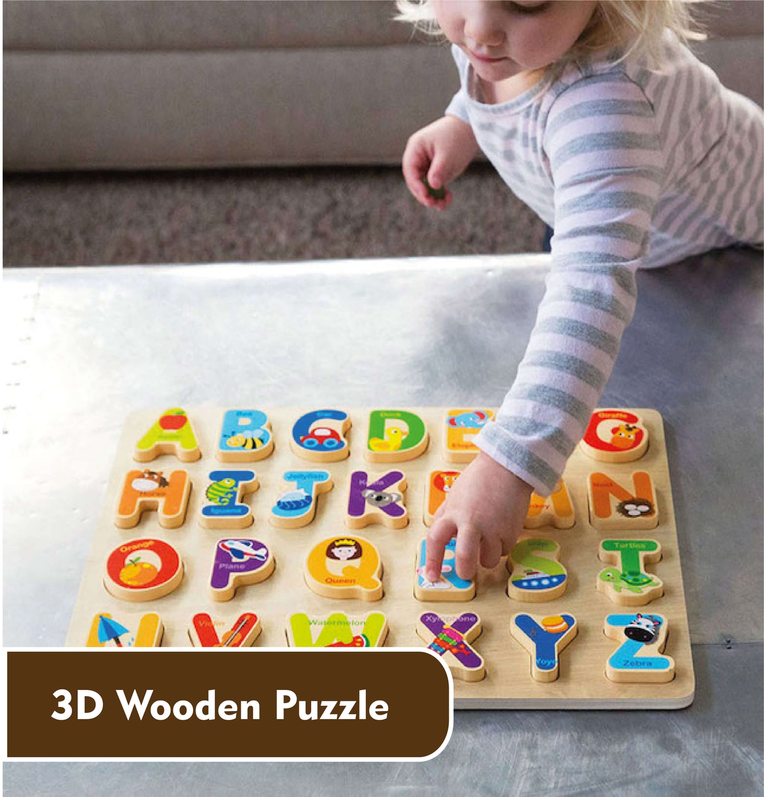 3D Wooden Puzzle