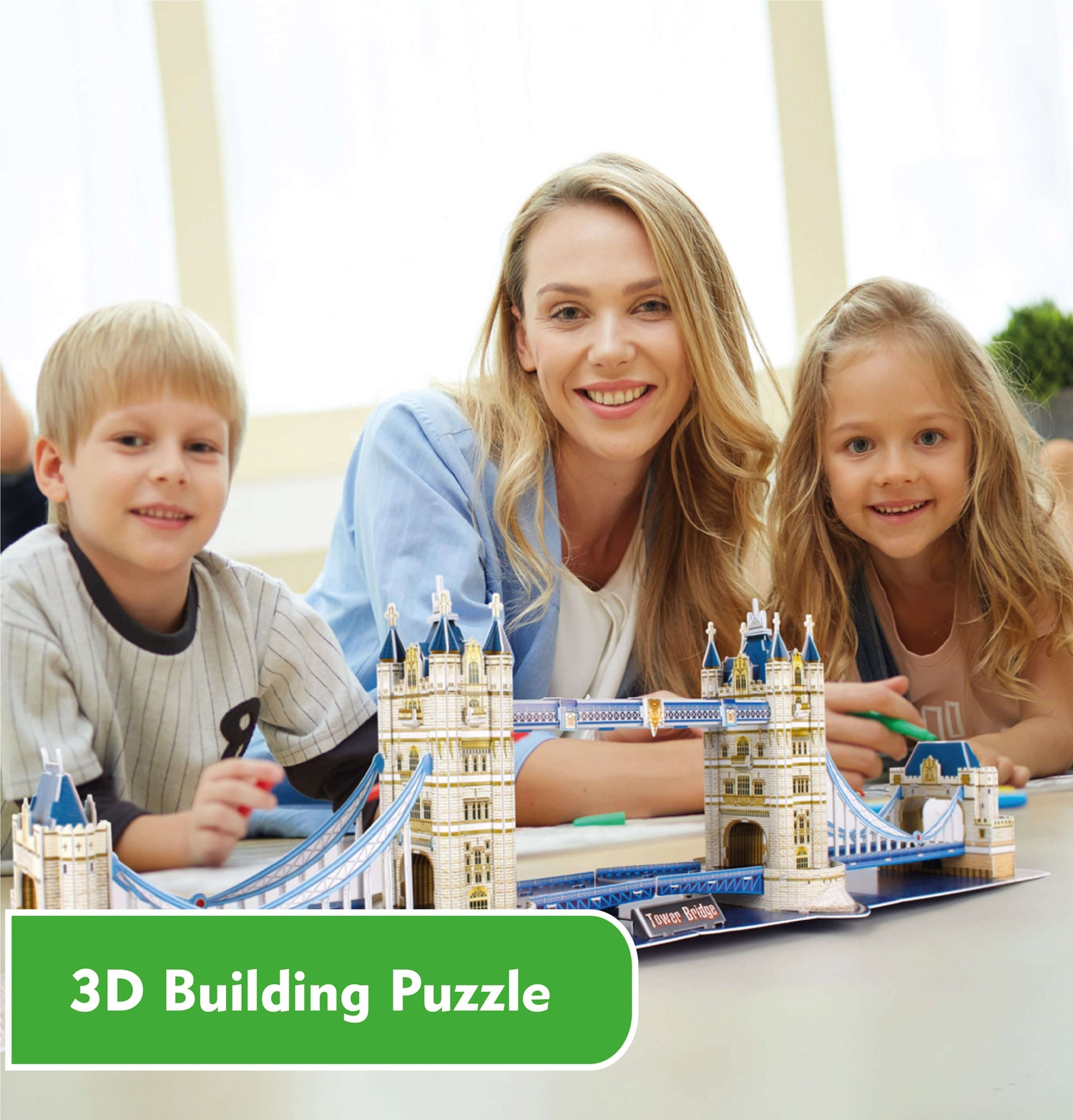3D Building Puzzle