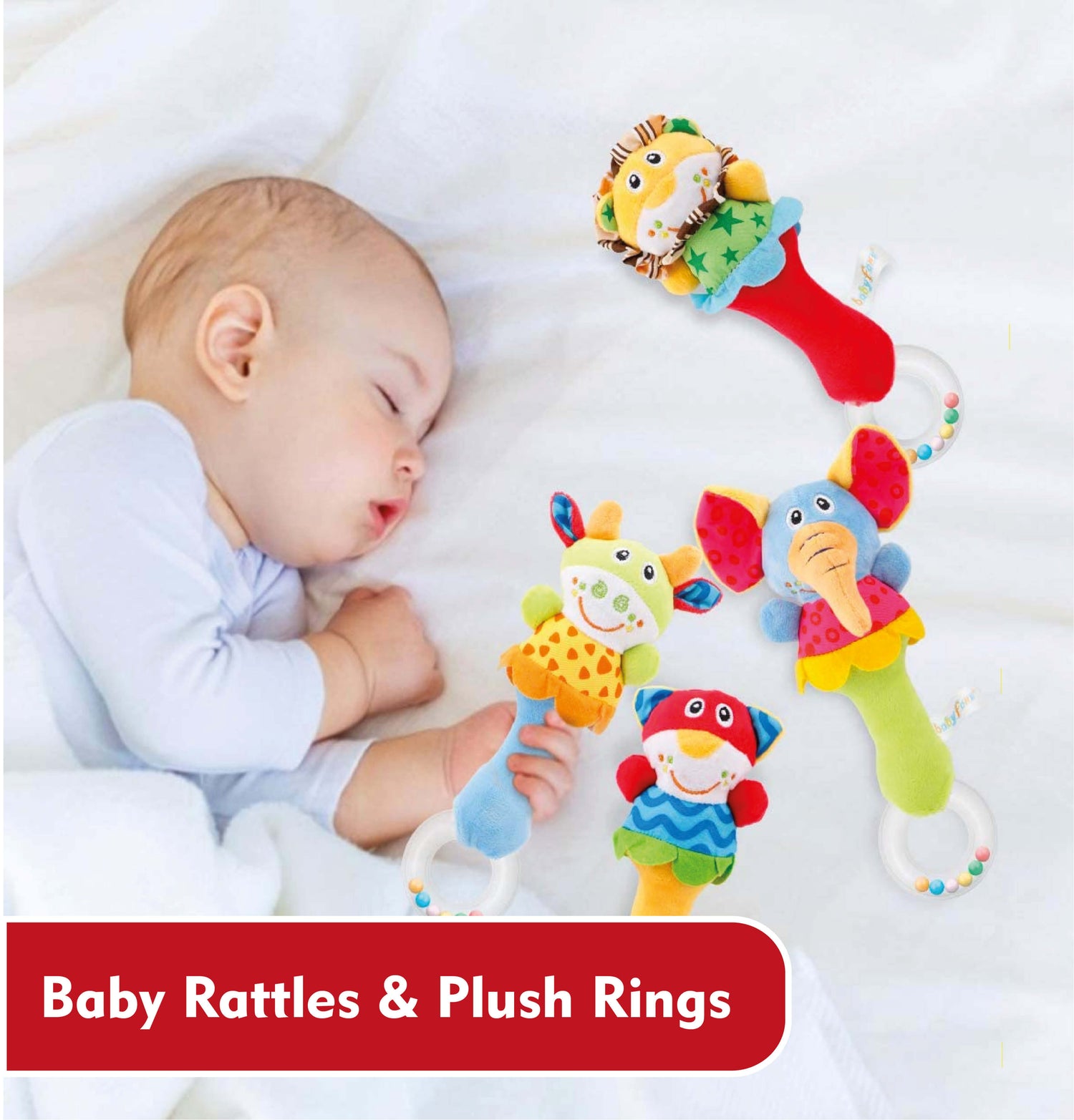 Baby Rattles & Plush Rings