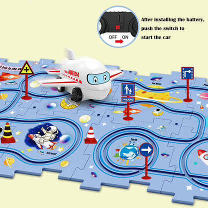 Railway Puzzle Racer Toy - GeorgiePorgy