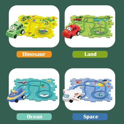 Railway Puzzle Racer Toy - GeorgiePorgy