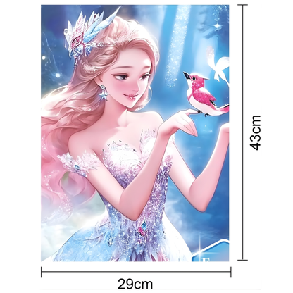 Georgie Porgy 100Pc Princess Glitter Puzzle (Lina Arlo)