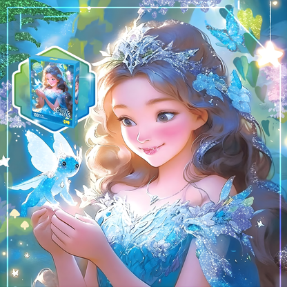 Georgie Porgy 100Pc Princess Glitter Puzzle (Lorina)