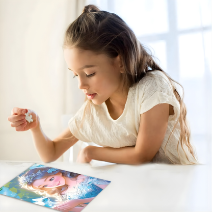 Georgie Porgy 100Pc Princess Glitter Puzzle (Lorina)