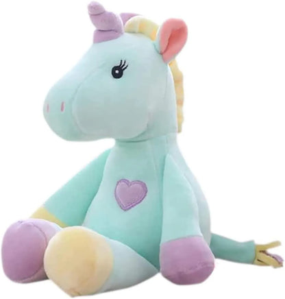 Georgie Porgy Unicorn Plush Pillow – Green 13