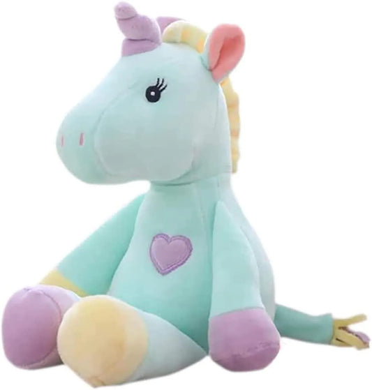 Georgie Porgy Unicorn Plush Pillow – Green 13