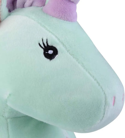 Georgie Porgy Unicorn Plush Pillow – Green 13