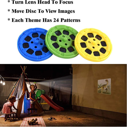 Toy Torch Projector 2 in 1 - Dinosaur + Unicorn