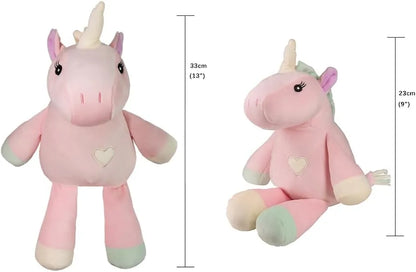 Georgie Porgy Unicorn Plush Pillow – Light Pink 13