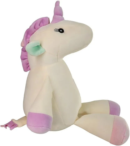 Georgie Porgy Unicorn Plush Pillow – Cream 13