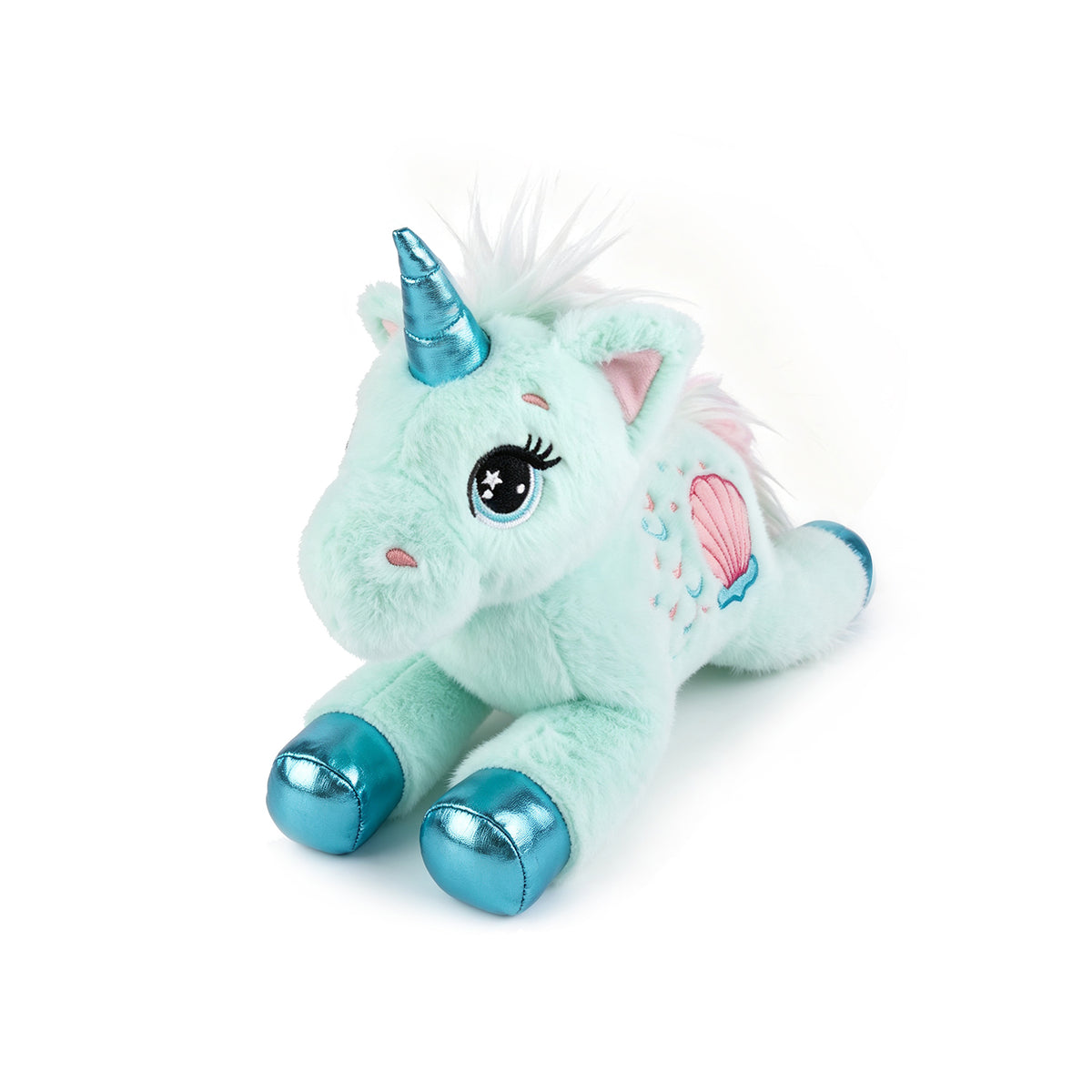 Georgie Porgy Unicorn Club Plush Mint Green Shell Cora