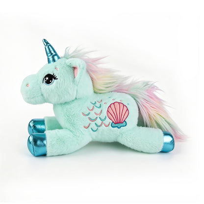 Georgie Porgy Unicorn Club Plush Mint Green Shell Cora