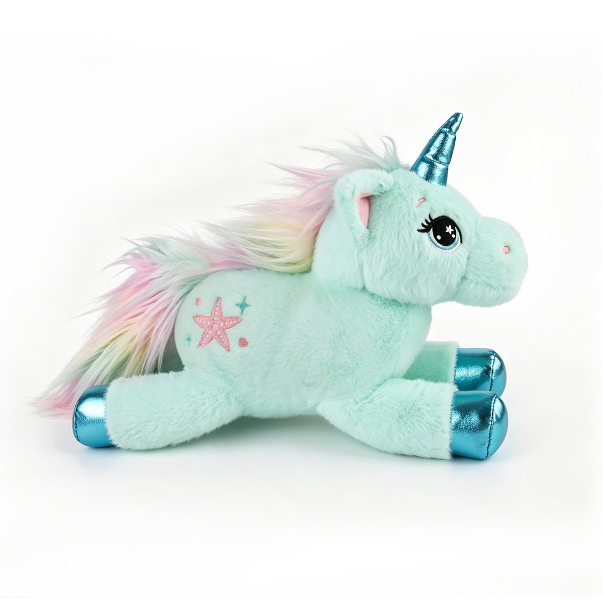 Georgie Porgy Unicorn Club Plush Mint Green Shell Cora