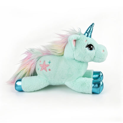 Georgie Porgy Unicorn Club Plush Mint Green Shell Cora
