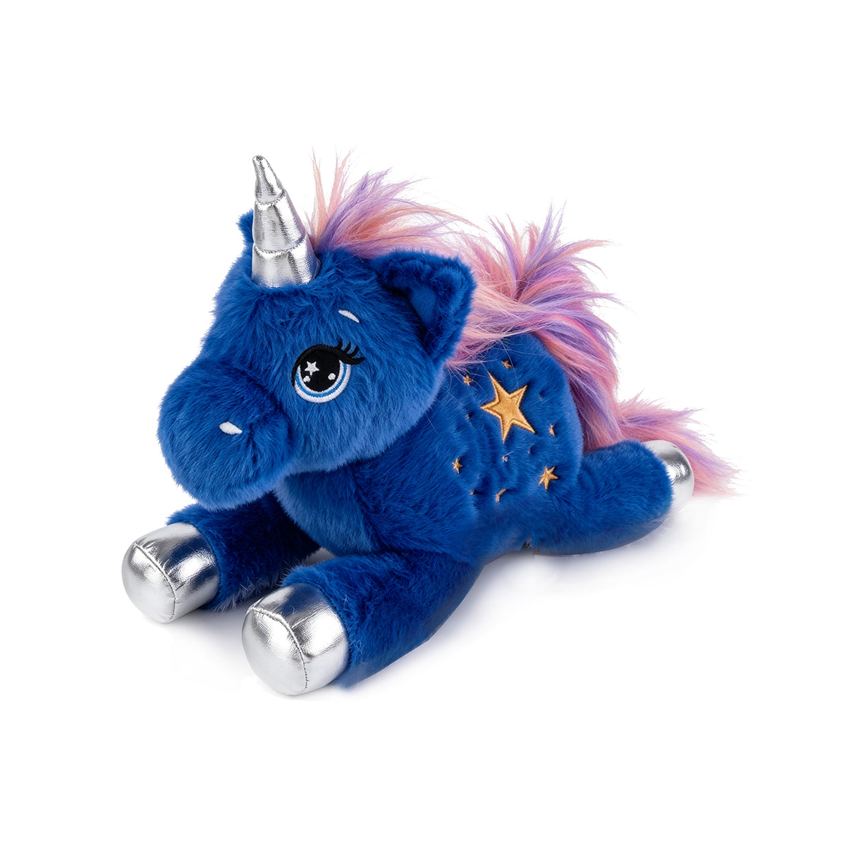 Georgie Porgy Unicorn Club Plush Navy Stars Stella