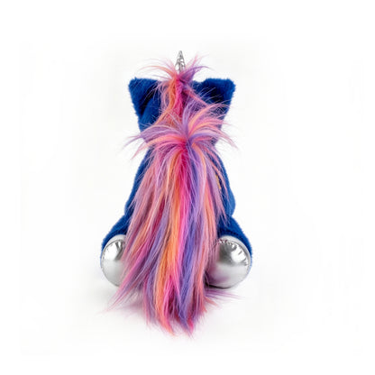Georgie Porgy Unicorn Club Plush Navy Stars Stella