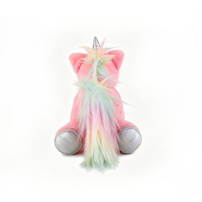 Georgie Porgy Unicorn Club Plush Peach Pink Lollipop Dottie