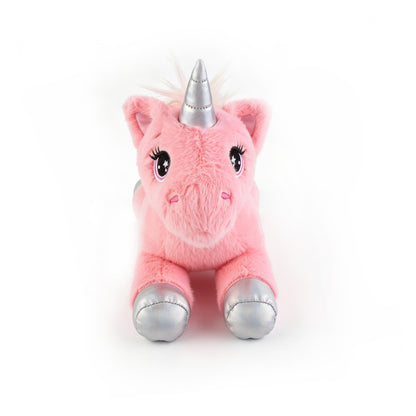 Georgie Porgy Unicorn Club Plush Peach Pink Lollipop Dottie