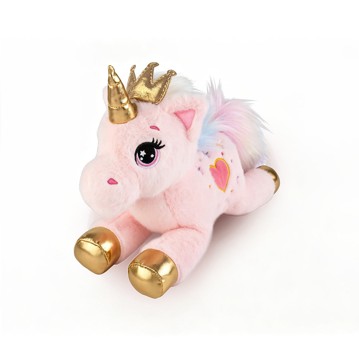 Georgie Porgy Unicorn Club Plush Light Pink Crown Vickey