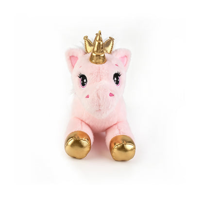 Georgie Porgy Unicorn Club Plush Light Pink Crown Vickey